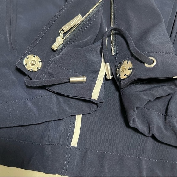st. John Navy Blue Full Zip Jacket (no hood) - Picture 6 of 15